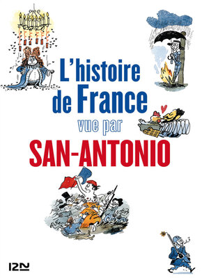 cover image of L'histoire de France vue par San-Antonio